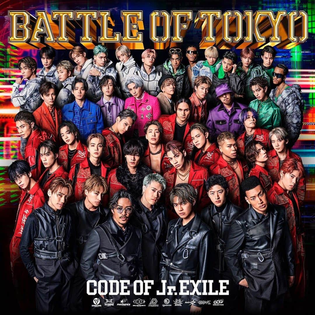 FANTASTICS from EXILE TRIBEさんのインスタグラム写真 - (FANTASTICS from EXILE TRIBEInstagram)「. 2023.07.19 (Wed.) Release  「BATTLE OF TOKYO CODE OF Jr.EXILE」  ≪CD Jacket Photo≫  #FANTASTICS  #Astro9  #Blackmagic  @battleoftokyo」6月13日 20時57分 - fantastics_fext