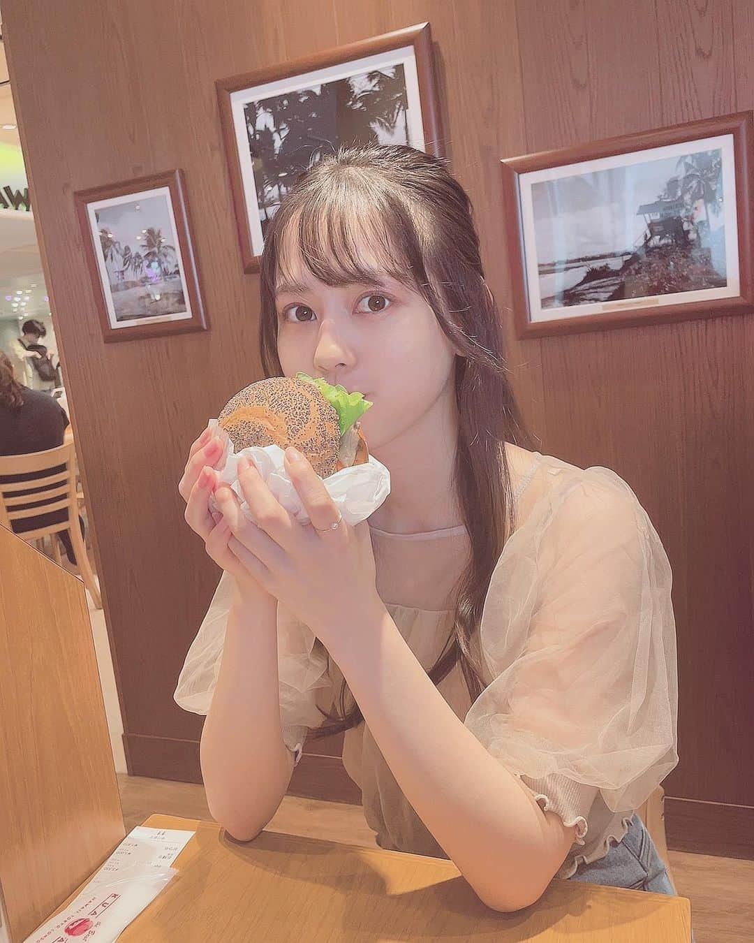 岡田佑里乃さんのインスタグラム写真 - (岡田佑里乃Instagram)「🍔🍔🍔」6月13日 21時00分 - yurino_okada