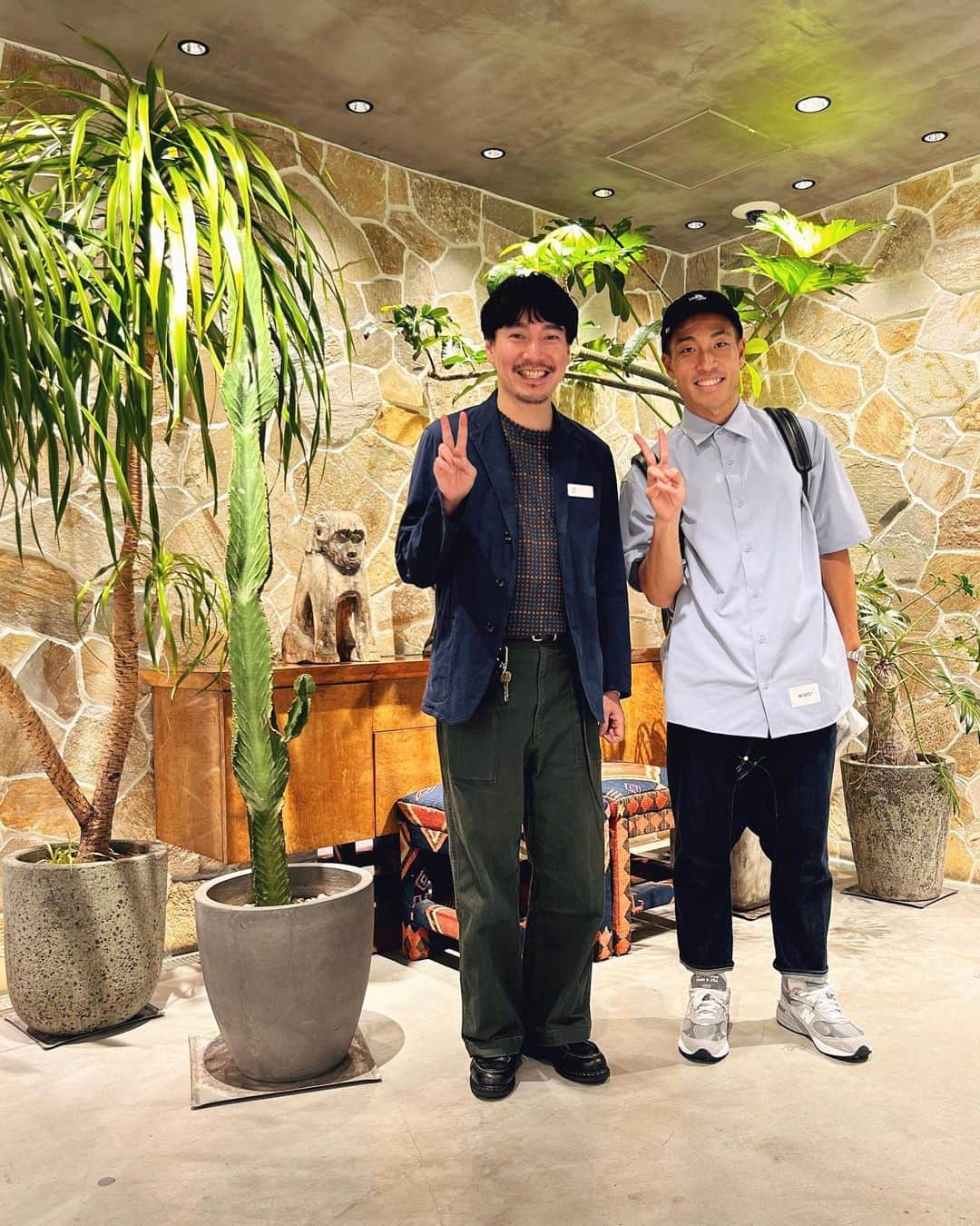 のインスタグラム：「いつもありがとうございます✌️ @uedandy_taikuma  @unitedarrows_men_store   #unitedarrows  #ua  #六本木ヒルズ」
