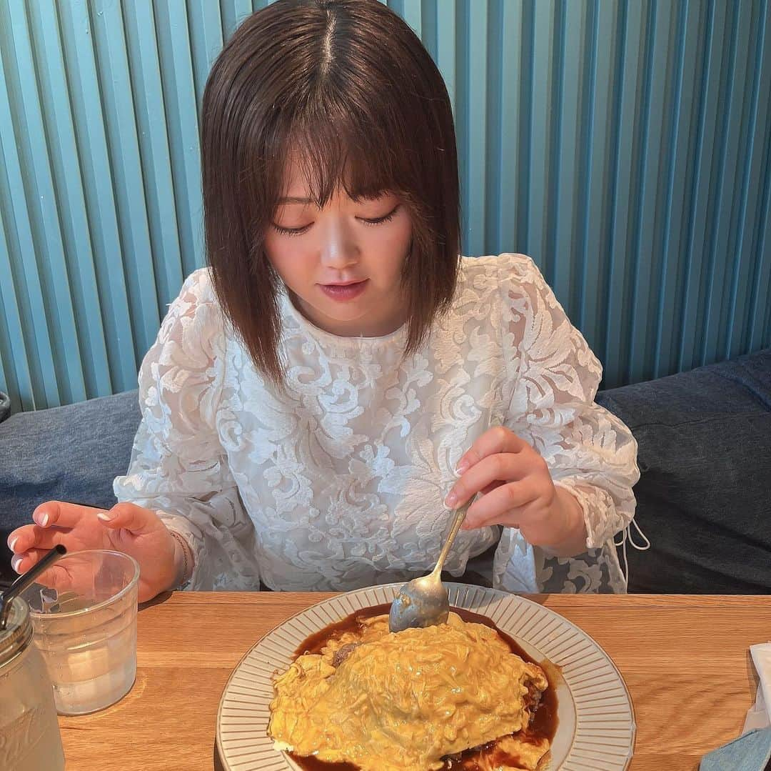 山岸楓さんのインスタグラム写真 - (山岸楓Instagram)「オムライス こんなトロトロの作りたい🥺🥚」6月13日 21時17分 - 01nkae_____eden07