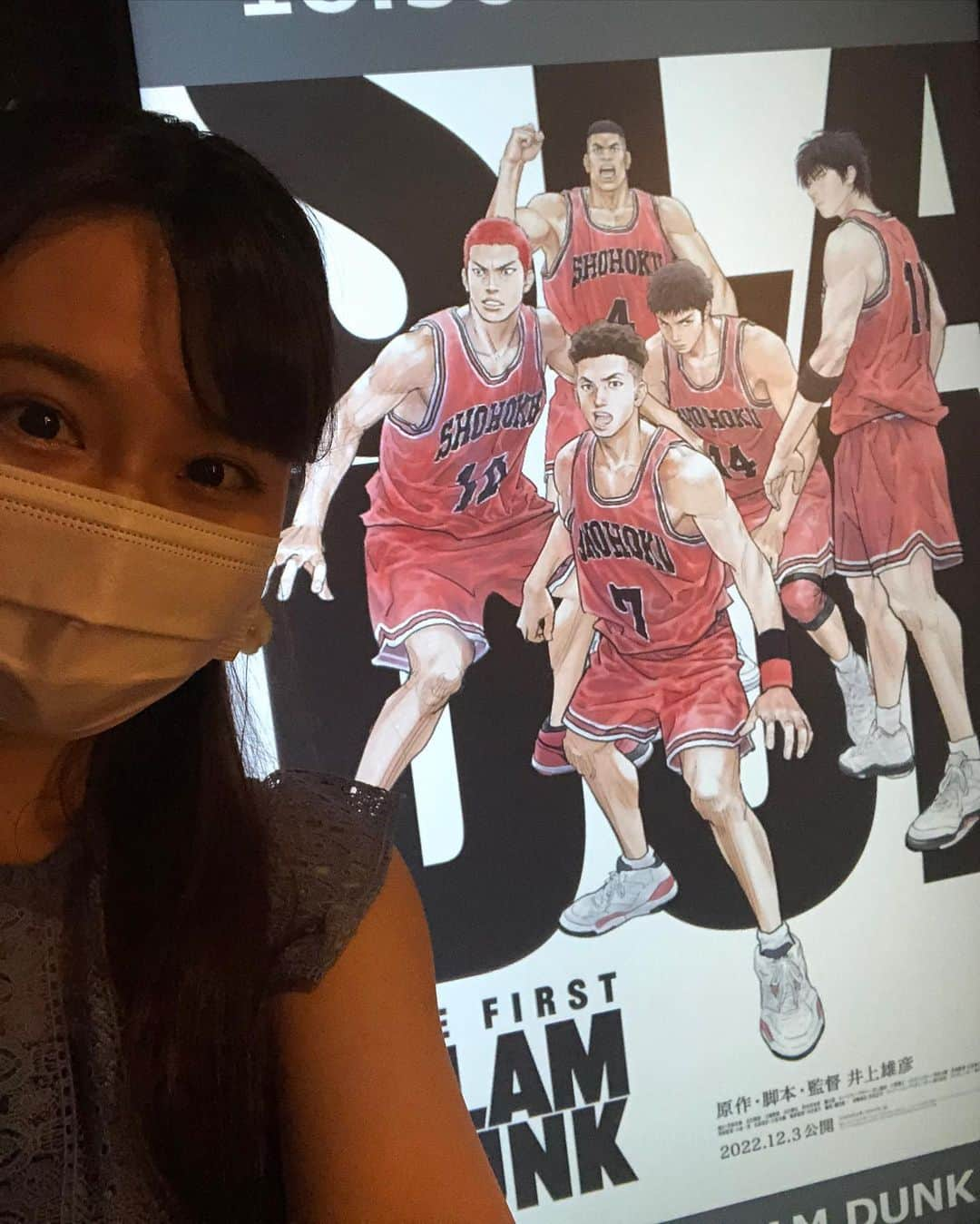 望木聡子さんのインスタグラム写真 - (望木聡子Instagram)「3回目の鑑賞🏀 何度見ても鳥肌のシーンがあるんです。 比喩ではなく本当にブワって…当然良い意味で！  でも時期的に上映数も限られてきているし 映画館で見るのはこれが最後かなあ泣  絶対に見逃せない試合が、そこにはある。  #絶対に負けられない戦いもそこにはある #サッカーじゃないけど #THEFIRSTSLAMDUNK #スラムダンク #宮城リョータ #桜木花道 #赤城剛憲 #流川楓 #三井寿 #安西先生 #10FEET #第ゼロ感 #メーテレ #アナウンサー #メーロメロアンバサダー #望木聡子」6月13日 21時39分 - satoko_mochiki