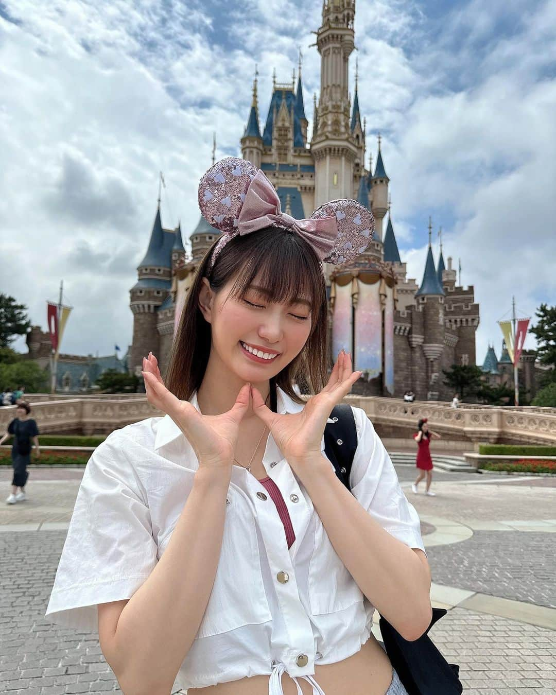 美谷朱里さんのインスタグラム写真 - (美谷朱里Instagram)「ディズニー💜」6月13日 22時12分 - akanemitani0415