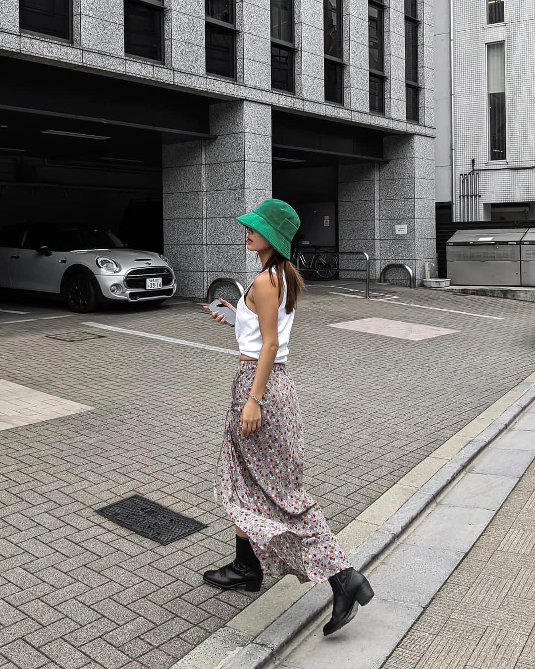 MIRAI TAKASHIMAさんのインスタグラム写真 - (MIRAI TAKASHIMAInstagram)「おなかむち。 フロレットスカートおきにいり🩷🪻 #aclent」6月13日 22時32分 - miiiiiraixx