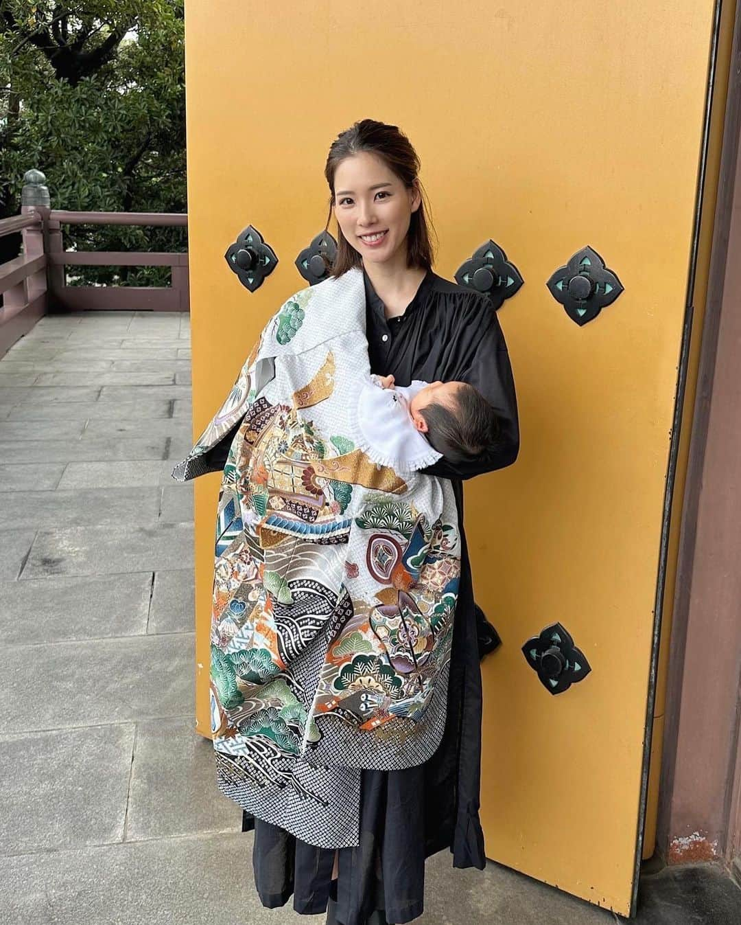 布川桃花さんのインスタグラム写真 - (布川桃花Instagram)「お宮参り👶🏻✨」6月13日 22時35分 - momoka_fukawa