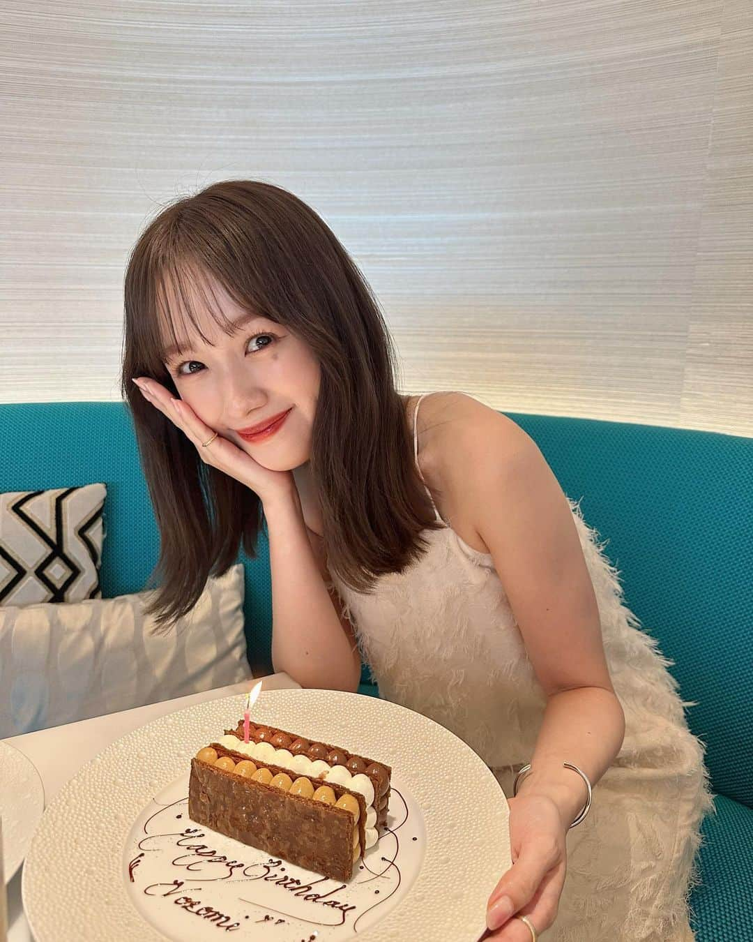 前田希美（まえのん）さんのインスタグラム写真 - (前田希美（まえのん）Instagram)「少し早めの…🎂‪‪❤︎‬」6月13日 23時04分 - maeda_nozomi