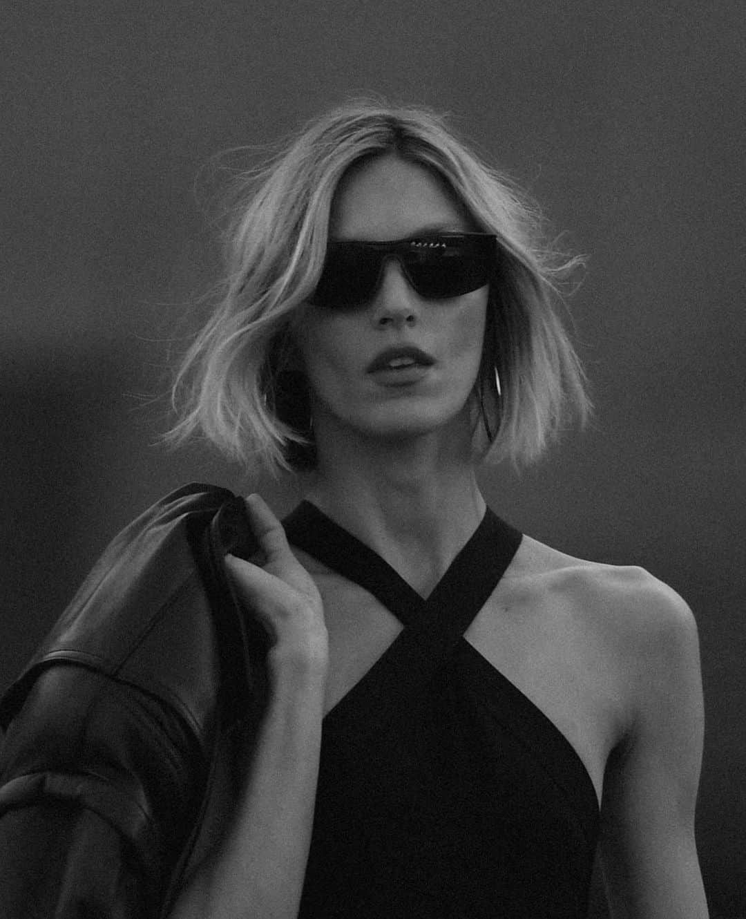 アニヤ・ルービックのインスタグラム：「Berlin with Saint Laurent  by Anthony Vaccarello   Summer 24」