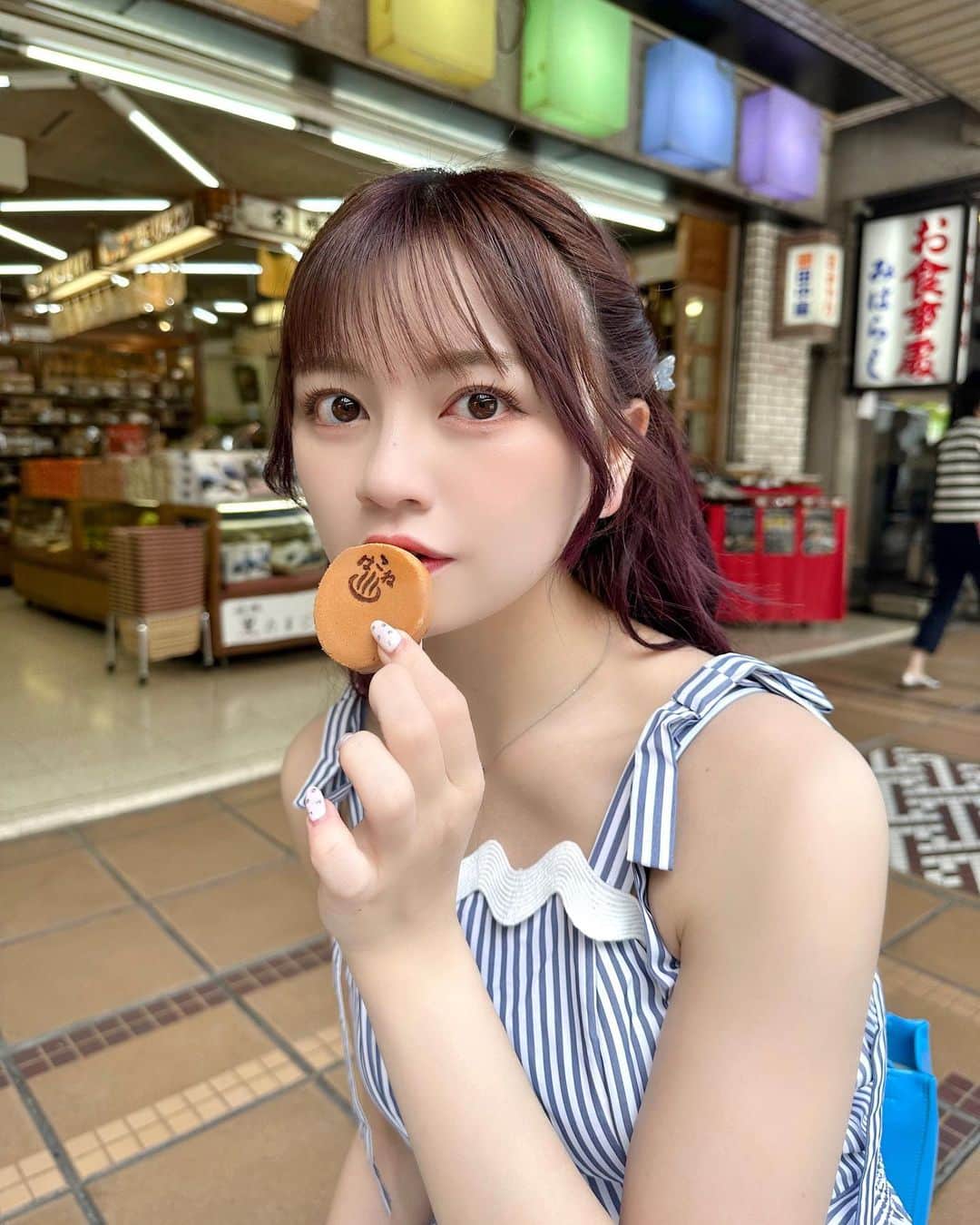 廣川奈々聖のインスタグラム：「箱根行ってきた！🐶♡♨️ ⁡ 何日か前まで雨予報だったのに 一日ずっと晴れててミラクルすぎた՞߹ - ߹՞️ ⁡ ⁡ 色んなとこ行って、食べて、たくさん満喫した〜🪄︎︎✨ また載せるね！ ⁡ ⁡ ⁡ ⁡ ⁡  #箱根旅行  #箱根湯本」