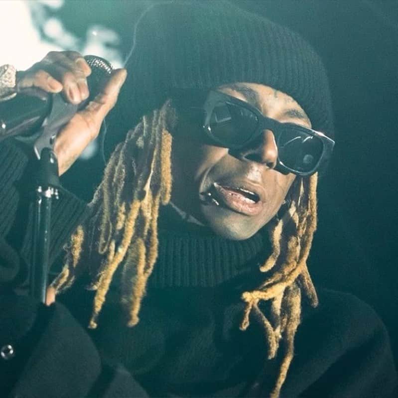 のインスタグラム：「LIL’WAYNE rocking the THIERRY LASRY “FOXXXY” sunglasses #thierrylasry」