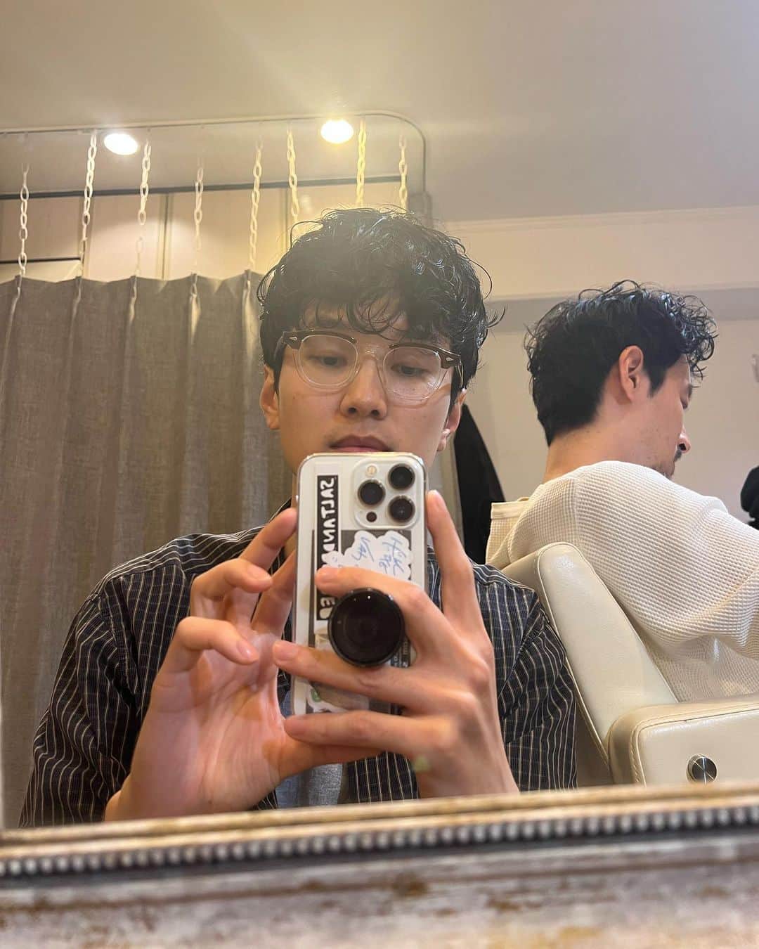 永井響のインスタグラム：「🌀🌀🌀  ✂︎ @tatsuya_konma」