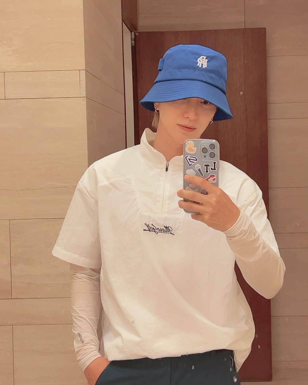 のインスタグラム：「#marogolf#마로골프⛳️🏌🏼💙❤️」