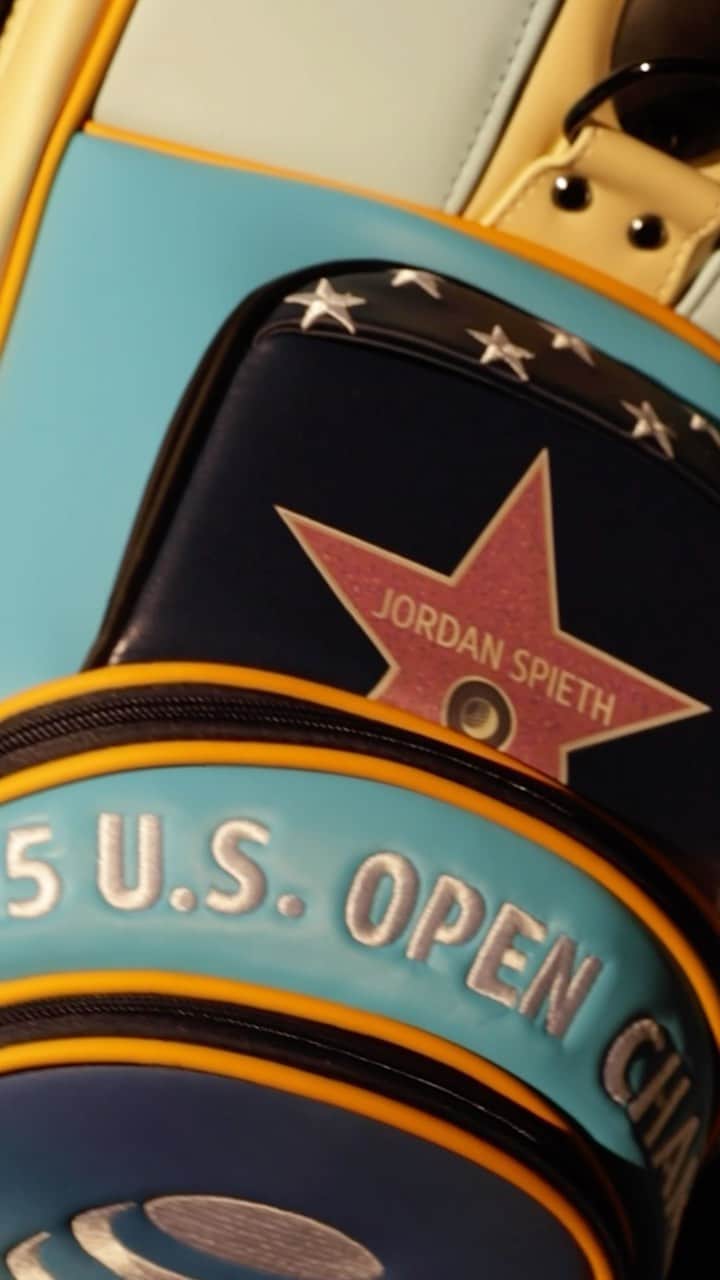 Jordan Spiethのインスタグラム：「New bag just dropped: Live from Los Angeles, we have our first look at @JordanSpieth’s custom carry for this week’s #USOpen. 😮‍💨」