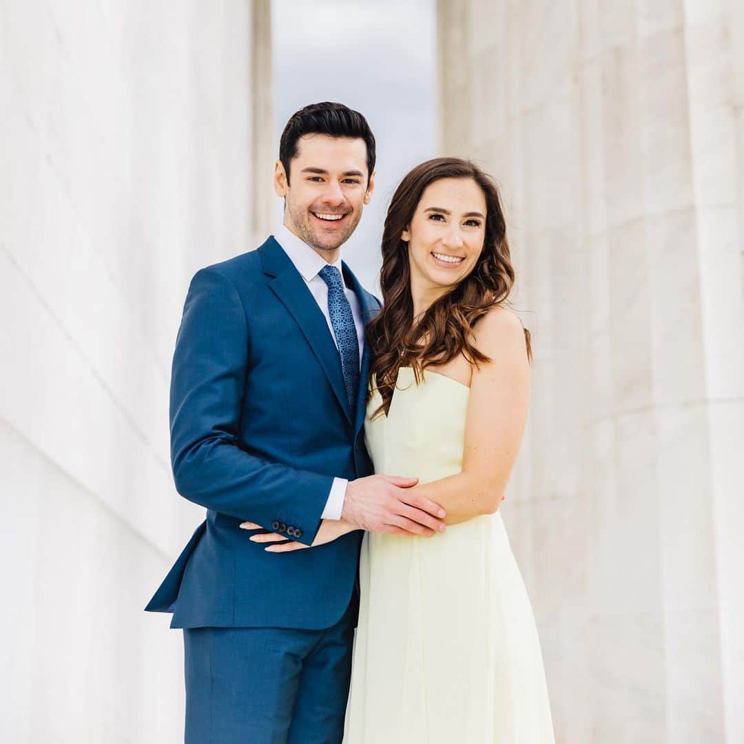 ブレンダン・ロビンソンさんのインスタグラム写真 - (ブレンダン・ロビンソンInstagram)「I can’t wait to marry you @hpugz!  Check out our official engagement photos at the #LincolnMemorial.  👗 by @dessygroup  🤵🏻‍♂️ by @paulsmithdesign  💇🏻‍♀️ & 💄 by @hairandmakeupbyclaudine  📸 by @carlelixirstudio   #EngagementPhotos #dessybridesmaids #dessygroup #notjustabridesmaid #wedding #dc」6月14日 3時30分 - brendanrobinson