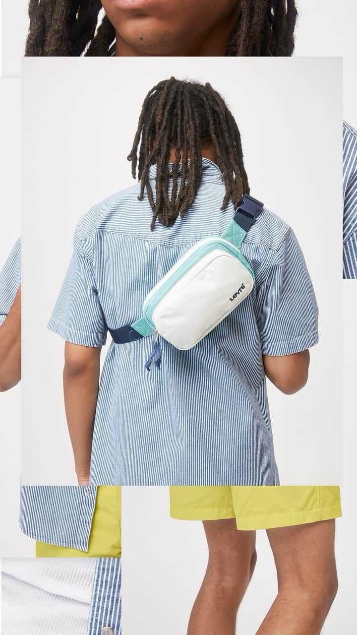 Levi’sのインスタグラム：「WHAT WE ❤️ RN: We made sunny-day dressing as easy as…you know the rest.   1.	Start with a pair of Levi’s® XX Chino Authentic Shorts (we love the easygoing fit) 2.	Add our Short-Sleeved Relaxed Fit Western Shirt (choose from denim, chambray, poplin or twill) 3.	Grab one of our new Street Packs (there’s one for every look, we promise) 4.	Go!  Hit the link in bio or stories to shop.」