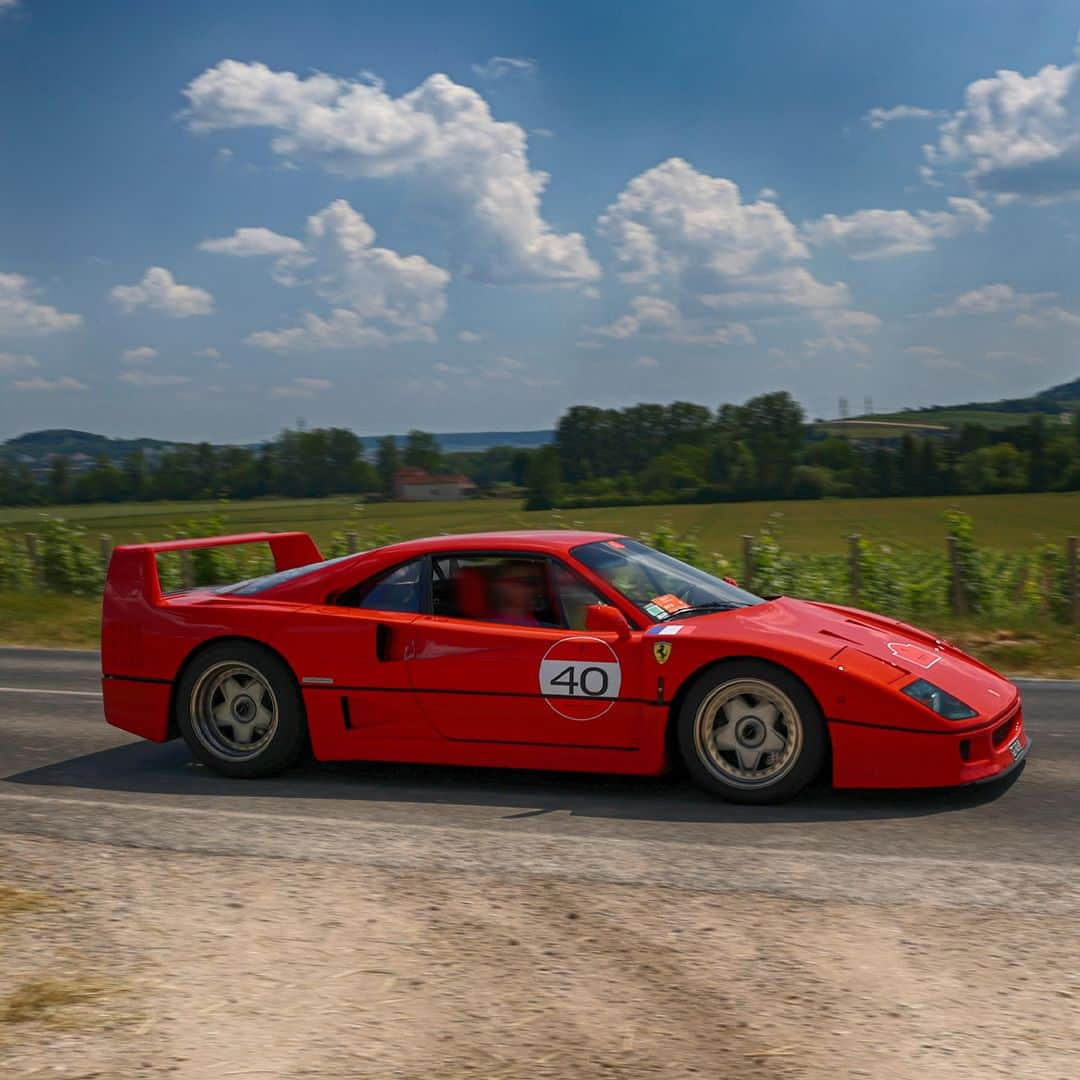 フェラーリさんのインスタグラム写真 - (フェラーリInstagram)「Travelling across some of Europe’s most scenic routes, Ferrari owners from around the world journeyed to #LeMans from #Paris for the 100th year of the @24heuresdumans.  Models from the #FerrariDaytonaSP3 to the revered #FerrariF40 were present for the event to cheer on the @ferrarihypercar team, back for the first time in 50 years.  Multiple days and events later, owners arrived at #LaSarthe Circuit for celebratory laps to conclude the trip before installing themselves for the adrenaline-pumping event which would lead to a historic Ferrari win.  Get the details at the link in bio.  #LeMans24 #FerrariHypercar #FerrariMagazine #DrivingFerrari #Ferrari」6月14日 7時30分 - ferrari