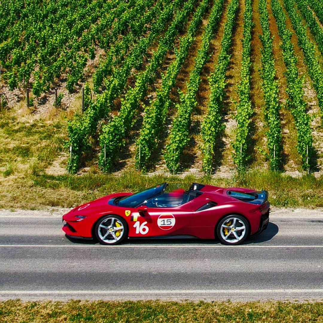 フェラーリさんのインスタグラム写真 - (フェラーリInstagram)「Travelling across some of Europe’s most scenic routes, Ferrari owners from around the world journeyed to #LeMans from #Paris for the 100th year of the @24heuresdumans.  Models from the #FerrariDaytonaSP3 to the revered #FerrariF40 were present for the event to cheer on the @ferrarihypercar team, back for the first time in 50 years.  Multiple days and events later, owners arrived at #LaSarthe Circuit for celebratory laps to conclude the trip before installing themselves for the adrenaline-pumping event which would lead to a historic Ferrari win.  Get the details at the link in bio.  #LeMans24 #FerrariHypercar #FerrariMagazine #DrivingFerrari #Ferrari」6月14日 7時30分 - ferrari