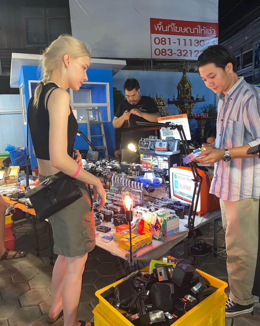 ステファニー・ミチョヴァさんのインスタグラム写真 - (ステファニー・ミチョヴァInstagram)「First Night in Chiang Mai, Thailand 🇹🇭❤️」6月14日 20時03分 - stefaniemichova