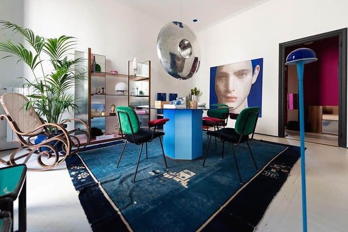 My Interiorのインスタグラム：「The class of design by very talented @mariavittoriapaggini」
