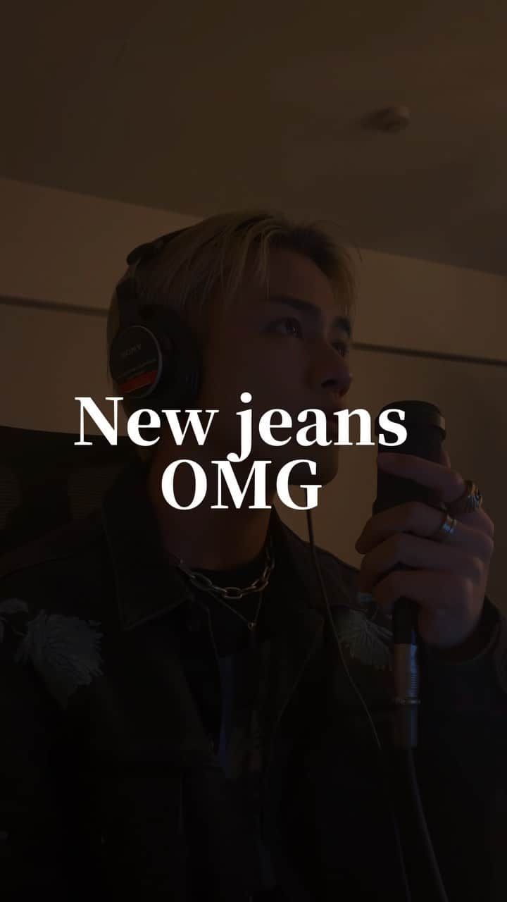 永長壱晟のインスタグラム：「New jeans/OMG（cover）#newjeans #omg #kpop #singer #cover #fyp」