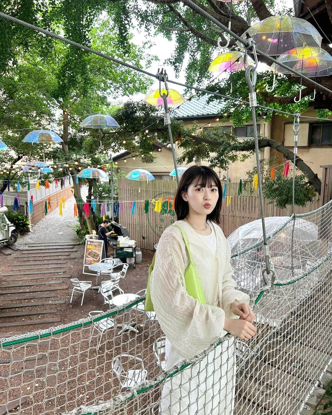 吉永アユリさんのインスタグラム写真 - (吉永アユリInstagram)「差し色にキミドリ💚  Bag: @musinsa_japan  Tshirt: @musinsa_japan   プロモコード:AYURI17JUN で17%オフ🫣  https://rb.gy/a0a1r https://rb.gy/tbx9x  プロフィールのURLからチェックできるよ🤍   #musinsa #korea #오오티디  #韓国ブランド #mardimercredi #standoil #pr」6月14日 19時10分 - ayuriyoshinaga