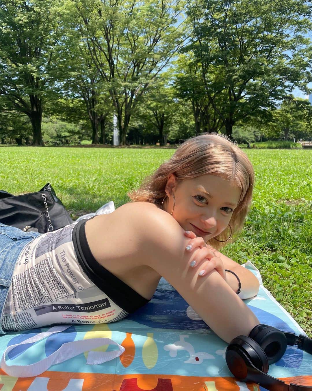 RONAのインスタグラム：「kawaii?🦋🌱💕」