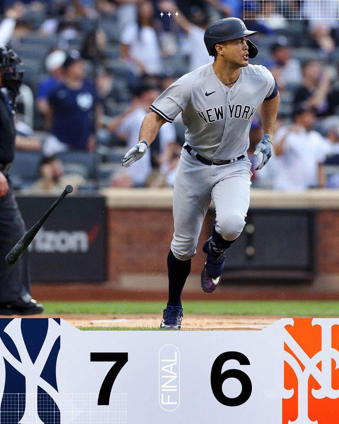 MLBさんのインスタグラム写真 - (MLBInstagram)「The @Yankees take Game 1 of the Subway Series.」6月14日 11時51分 - mlb