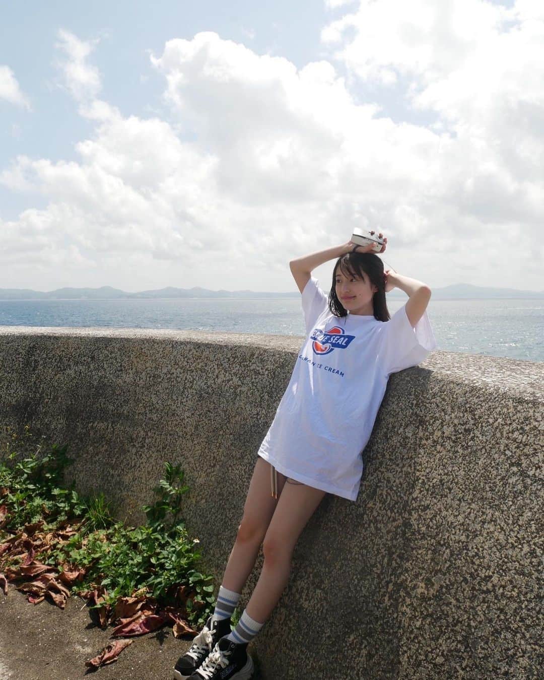川原美咲さんのインスタグラム写真 - (川原美咲Instagram)「📸☁️🌊 ・ oknw ・ ・ ・ #沖縄 #沖縄旅行 #沖縄ランチ  #被写体モデル #カメラマンさんと繋がりたい #カメラマン募集中 #被写体になります #沖縄ホテル #沖縄観光」6月14日 11時57分 - misaki_888_sagasaikou