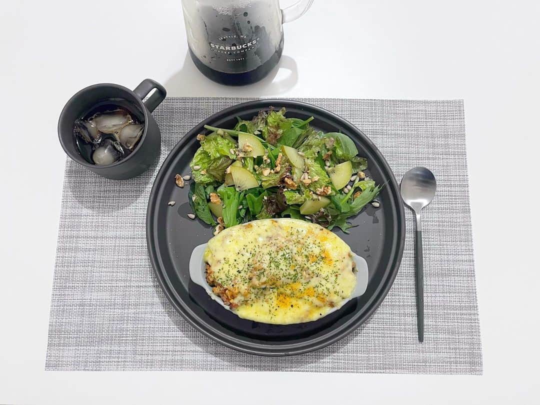 笹口直子さんのインスタグラム写真 - (笹口直子Instagram)「いつかのお家ごはん。  頂いたコーヒーと、ラザニアでブランチ🍽  #ブランチ #オーガニック野菜ソムリエ #おうちごはん」6月14日 12時10分 - na.o.ko.16