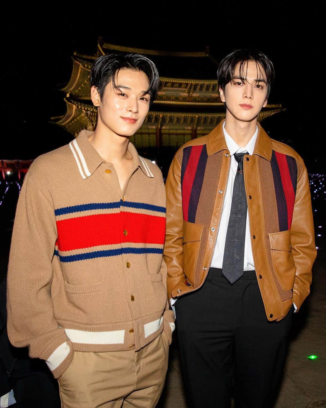 가로수길 , Seoulのインスタグラム：「#GucciCruise24   Thx @official_theboyz ✨  더 보이즈 주연 ,영훈」