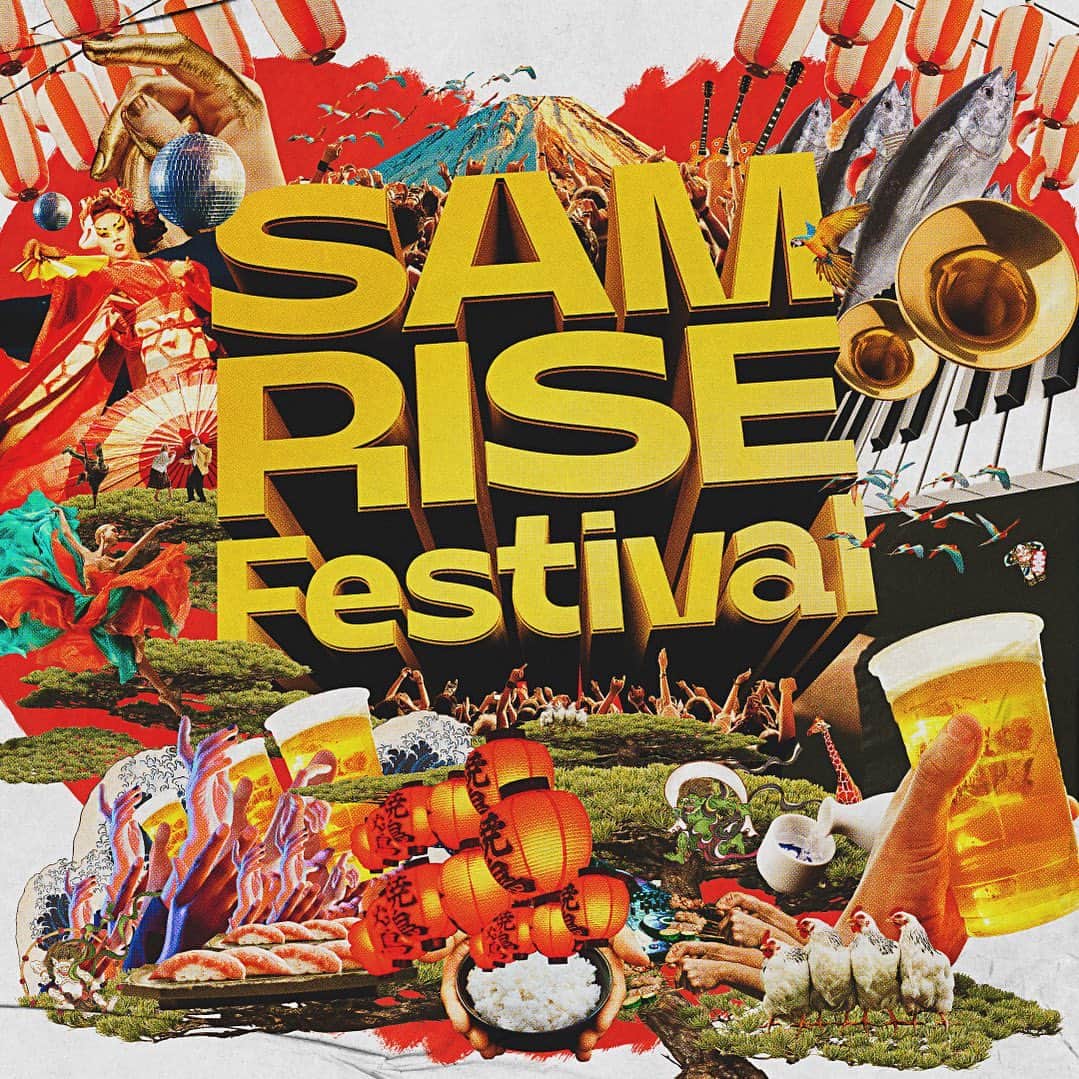 C&K（シーアンドケー）のインスタグラム：「9/9(土) さいたまスーパーアリーナ 『SAMRISE Festival』出演決定🎉  日本最高峰のチームがプロデュースするフェス飯や 何百種類ものお酒が楽しめる究極のバー、更に野外会場ではお祭りも開催‼️  6/15(木)15:00～チケット先行受付開始  詳細はホームページをチェック☑️  #SRF #candk」