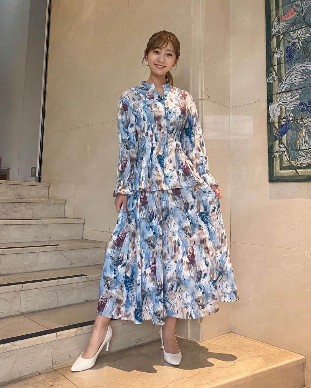 白戸ゆめのさんのインスタグラム写真 - (白戸ゆめのInstagram)「👗  #東京インフォメーション #衣装」6月14日 13時49分 - yumeno.s_