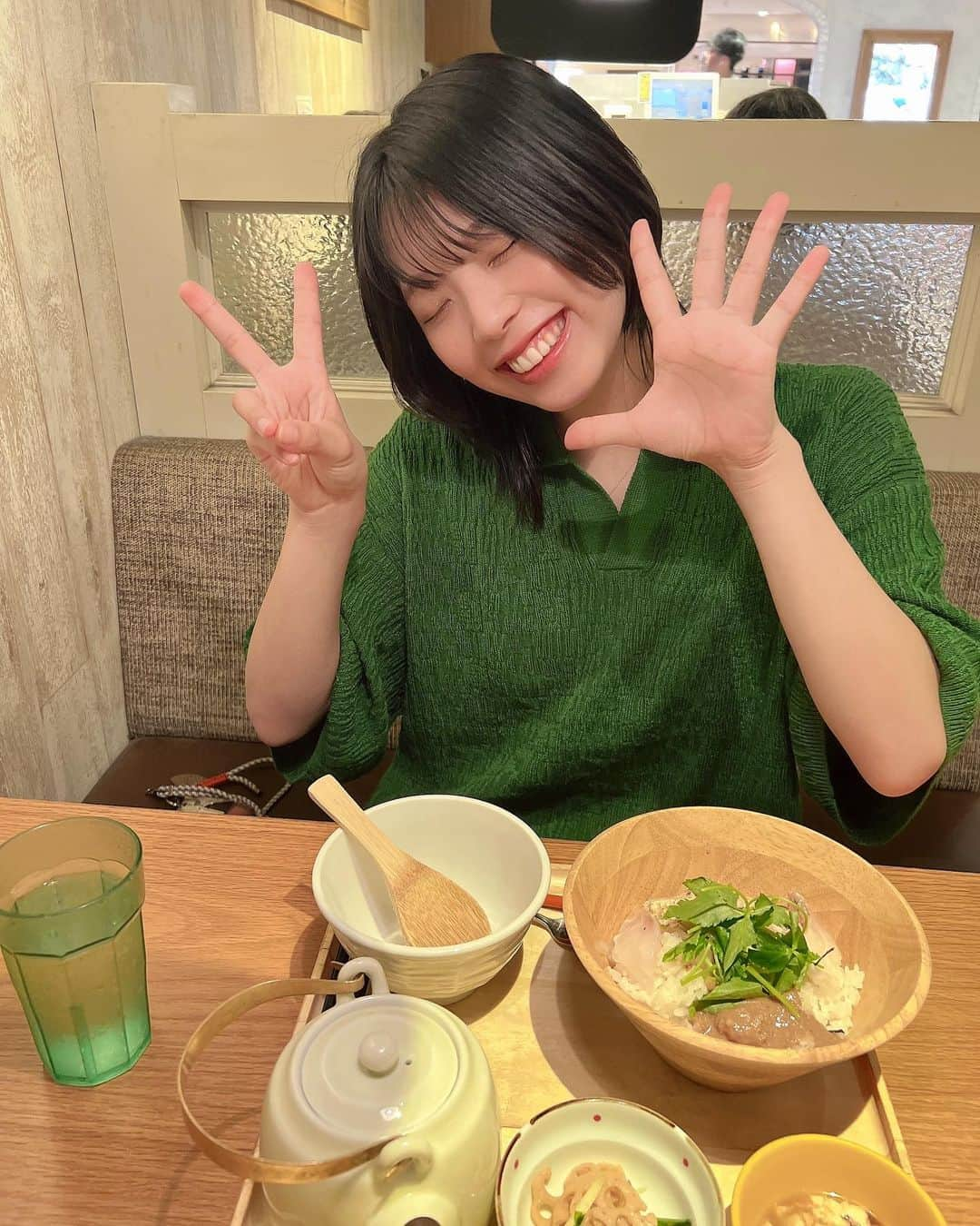 真田真帆のインスタグラム：「にこにこ☺︎」