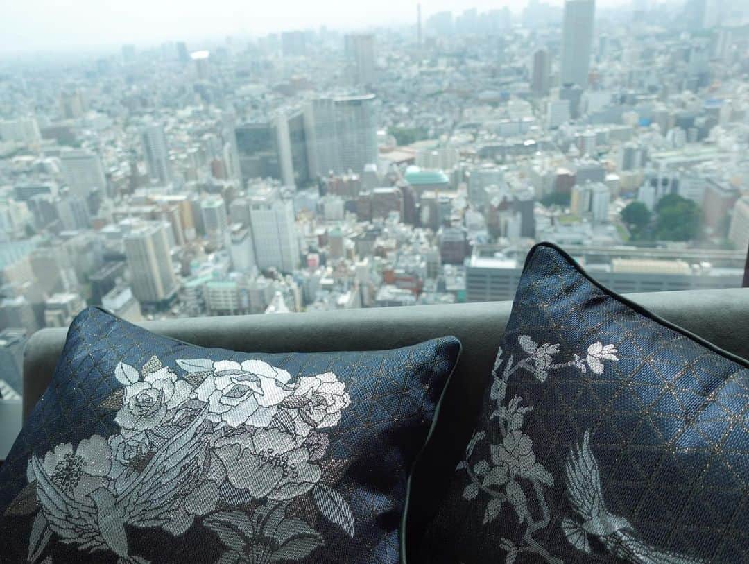 広瀬未花さんのインスタグラム写真 - (広瀬未花Instagram)「東急歌舞伎町タワーの上層階にオープンしたばかりのラグジュアリーホテル 【BELLUSTAR TOKYO, A Pan Pacific Hotel】 @bellustar_tokyo に一泊二日でホテルステイしてきました✨  噂通り、とっても素敵な空間で 最高なひと時が過ごせましたよ😊  タワー内には映画館、劇場、ライブホールなどのエンターテインメント施設が備わっていて、39階から47階までがホテルの客室になってます！ 今回は、44階のStudio Premier Twinに宿泊させて頂きました♪ お部屋からの景色の良さは圧巻です！ 床から天井まであるダイナミックな窓からは、 素敵な東京の景色が大パノラマで楽しめます。。 特に、夜景は本当に綺麗✨🌃 ベッドからもこの景色だと...特別感ありますね💓  初日は生憎のお天気だったのですが、翌朝には青空も広がり、最高の景色を眺めながらモーニングを満喫できました☕️🍽️ 普段はバタバタして朝ご飯を抜いてしまいがちですが、ホテルでのゆったりとしたモーニングタイムは最高に贅沢なひと時ですよね😌 (レストランは天井が吹き抜けになっていて、お部屋以上に大パノラマで東京の景色が一望できます！ご宿泊の際には絶対行って頂きたいです！)  ロビーもお部屋も、インテリアやファブリックなどに上質でモダンな和のテイストが溶け込んでいるので、海外からのゲストにも喜ばれそう😊 また環境に配慮したアメニティーや、ペットボトルの使用を極限まで減らしている取り組みも素晴らしいです🌱♻️  BELLUSTAR TOKYOでのホテルステイで、かなりリフレッシュできました✨  本当に素敵なホテルだったので、動画でもご紹介させて頂こうと思いますのでお楽しみに💓  #bellustartokyo  #bellustartokyoapanpacifichotel  #hotelstay #tokyo」6月14日 20時12分 - micahirose