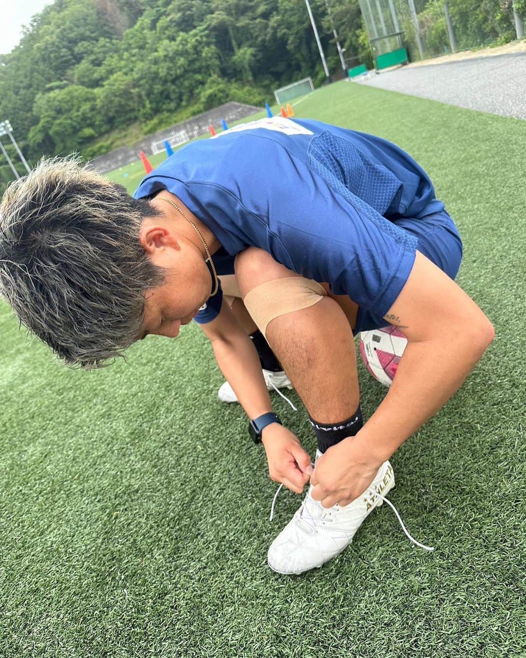 横山久美さんのインスタグラム写真 - (横山久美Instagram)「練習あるのみ。  ともに！！！ いつもありがとうございます！  #フットサポート #activital #アクティバイタル #足首社長 #アスレタ #athlete」6月14日 14時51分 - yoko10_official