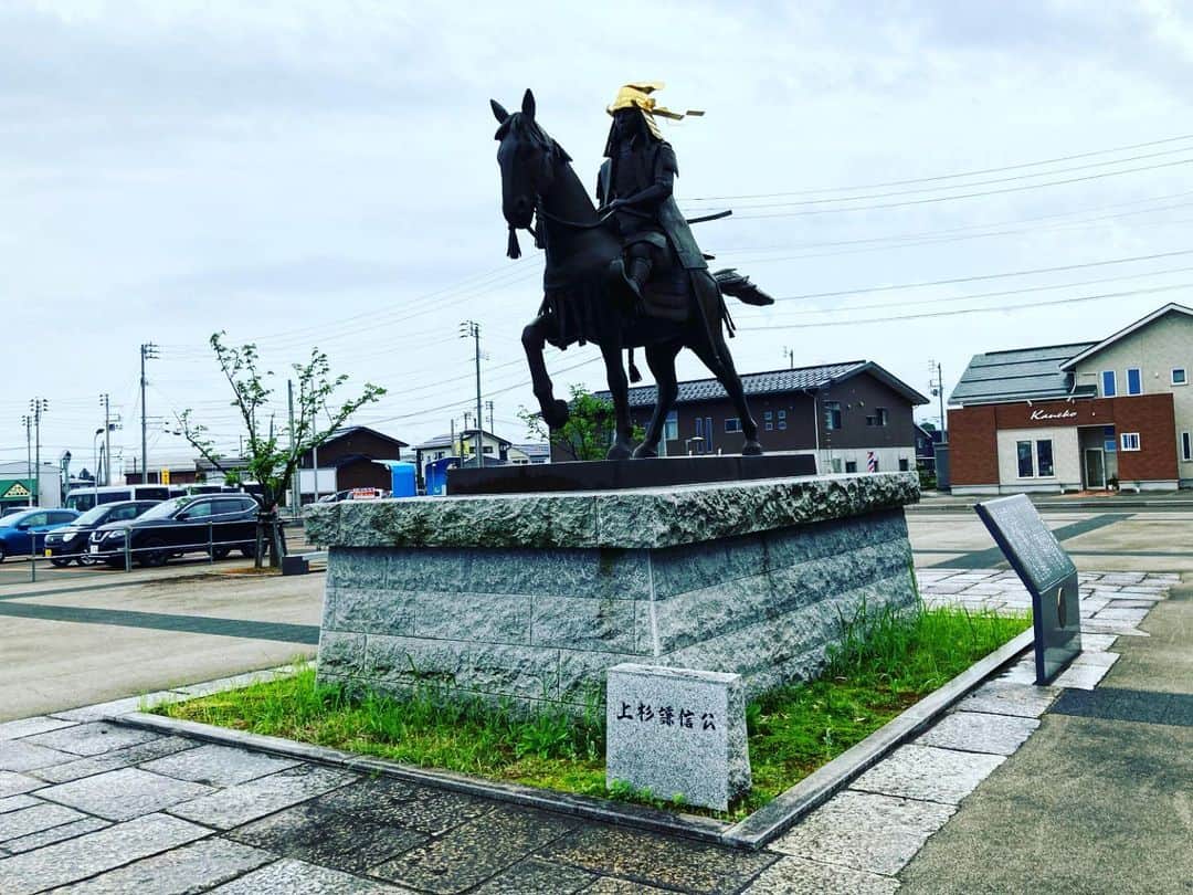 宇田川大輔のインスタグラム：「本日の職場 #新潟 #上杉謙信」