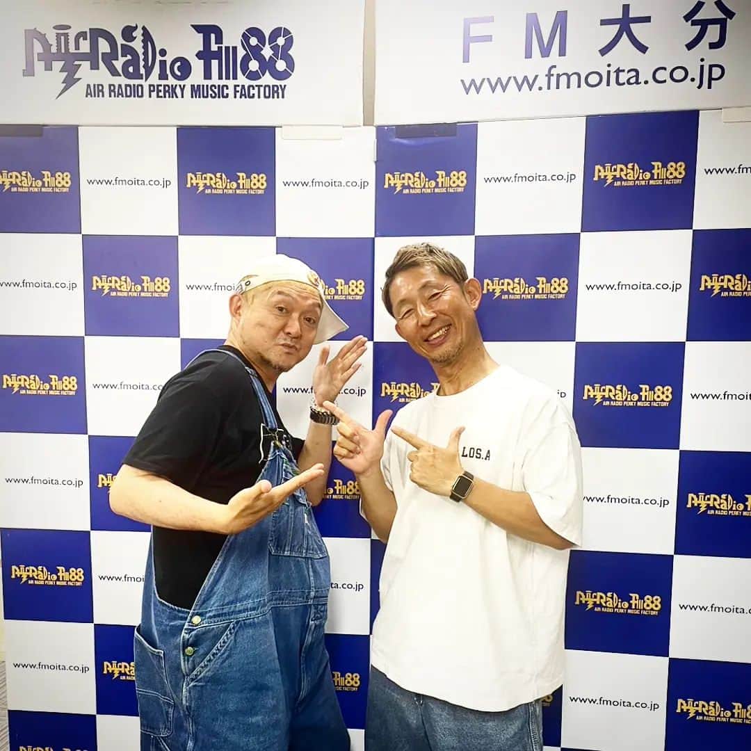 松本隆博のインスタグラム：「。⁡ ⁡ラジオ収録 完了✌️✌️(ﾉ˶>ᗜ​<˵)ﾉ⁡ ⁡楽しかった(≧∇≦)‼️‼️‼️‼️‼️⁡ ⁡FM大分 来月7月から放送だよ⁡ ⁡お楽しみに‼️‼️‼️‼️‼️‼️⁡ ⁡⁡ ⁡松本隆博のngラジオ⁡ ⁡FM大分 毎週金曜日 20:30～⁡ ⁡⁡ ⁡記念すべき1回目の放送は⁡ ⁡7月7日 金曜日 七夕の日だよー⁡ ⁡⁡ ⁡還暦少年 松本隆博⁡ ⁡」
