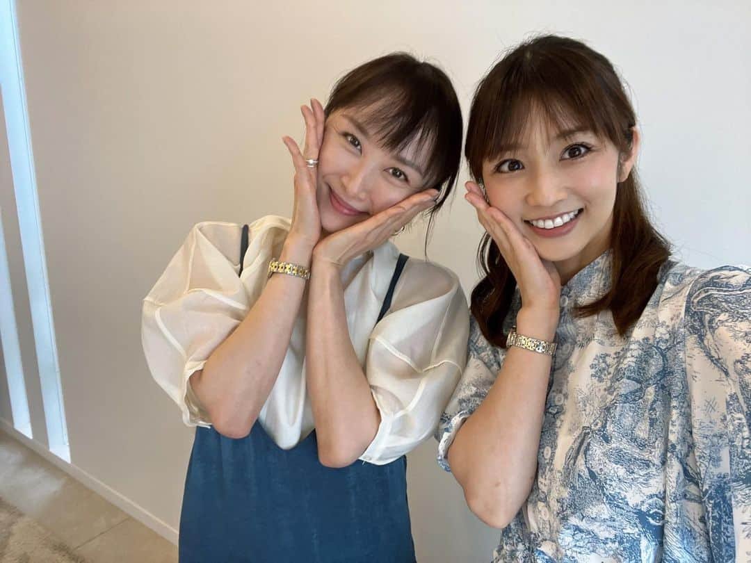 小倉優子さんのインスタグラム写真 - (小倉優子Instagram)「今日は、大好きなもえさんに 会えました💓  優しくて、キレイで、可愛い もえさん✨✨  もえさんに会うと ふぅって深呼吸しながら、全身に空気が染み渡るような気持ちになります ✨✨  忙し過ぎないように 毎日にもう少し余裕が持てるように考えよう🌟  最近よく考えていたのですが、もえさんに会って  本当に大切なことと 省けることを整理しようと思いました☺️✨」6月14日 17時32分 - ogura_yuko_0826