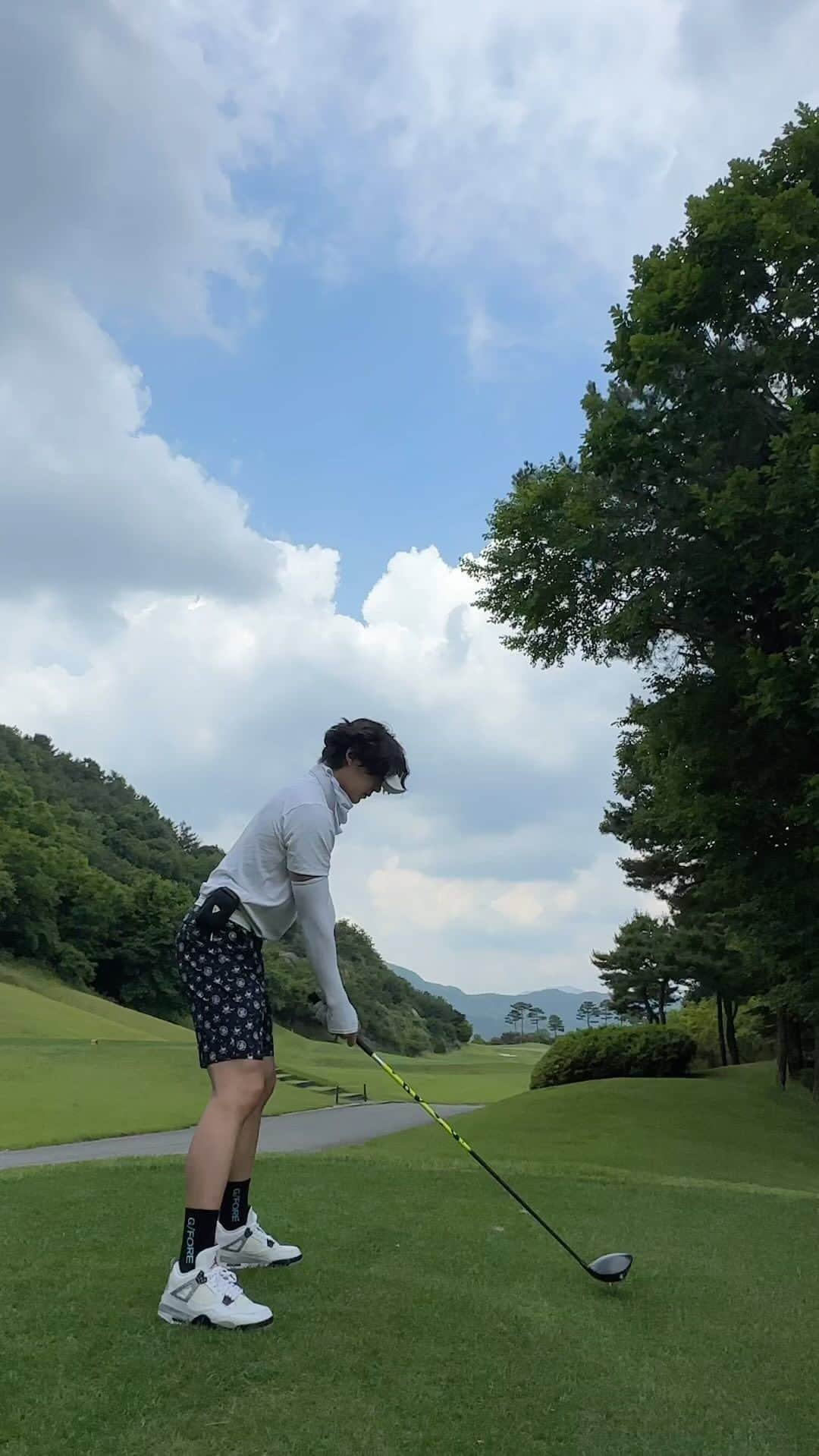 キム・ギョンナムのインスタグラム：「golfing with @djkhaled」