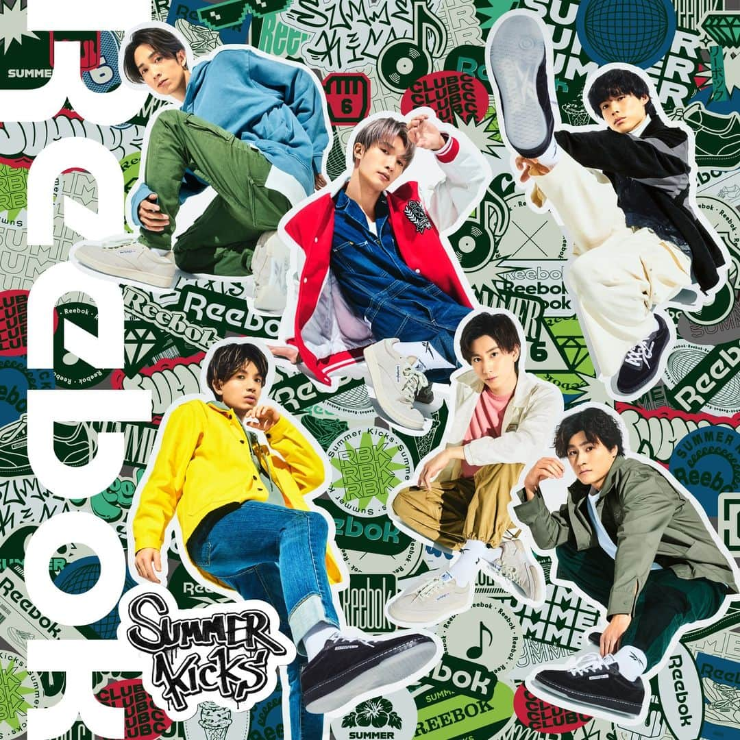 Reebok JPさんのインスタグラム写真 - (Reebok JPInstagram)「. Reebok｜SixTONES "Summer Kicks"  「SixTONES CLUB C 85 VINTAGE」  2023.6.14(Wed) 18:00  Reebok公式オンラインストアにて販売開始🎉  🔗プロフィール欄から公式サイトをチェック！  #Reebok #リーボック #SixTONES #SummerKicks」6月14日 18時00分 - reebokjp