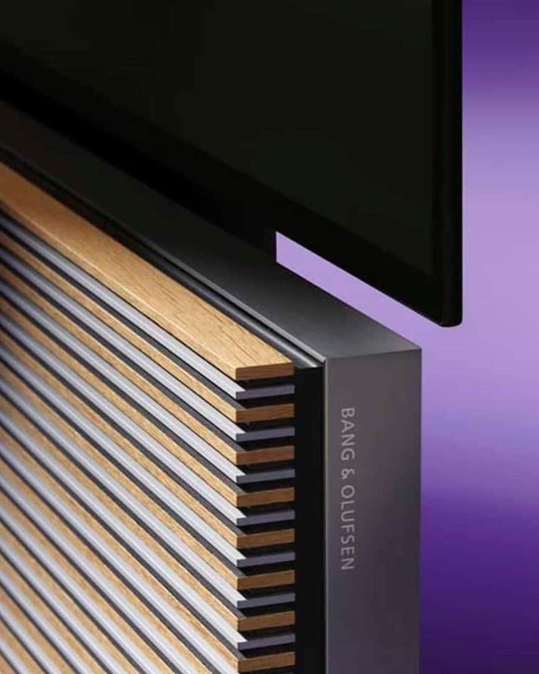 The Luxury Lifestyle Magazineさんのインスタグラム写真 - (The Luxury Lifestyle MagazineInstagram)「High-end and premium speaker manufacturer Bang & Olufsen announced the latest version of its Harmony OLED TV now with a 97-inch model.   The TV in enclosed in a high-quality wood casing that folds outwards to reveal the massive screen. The TV will be available in Black Anthracite, Natural Aluminum, and Gold Tone finish options with a price tag of $63,000.  By: @bangolufsen」6月15日 4時55分 - luxurylifestylemagazine