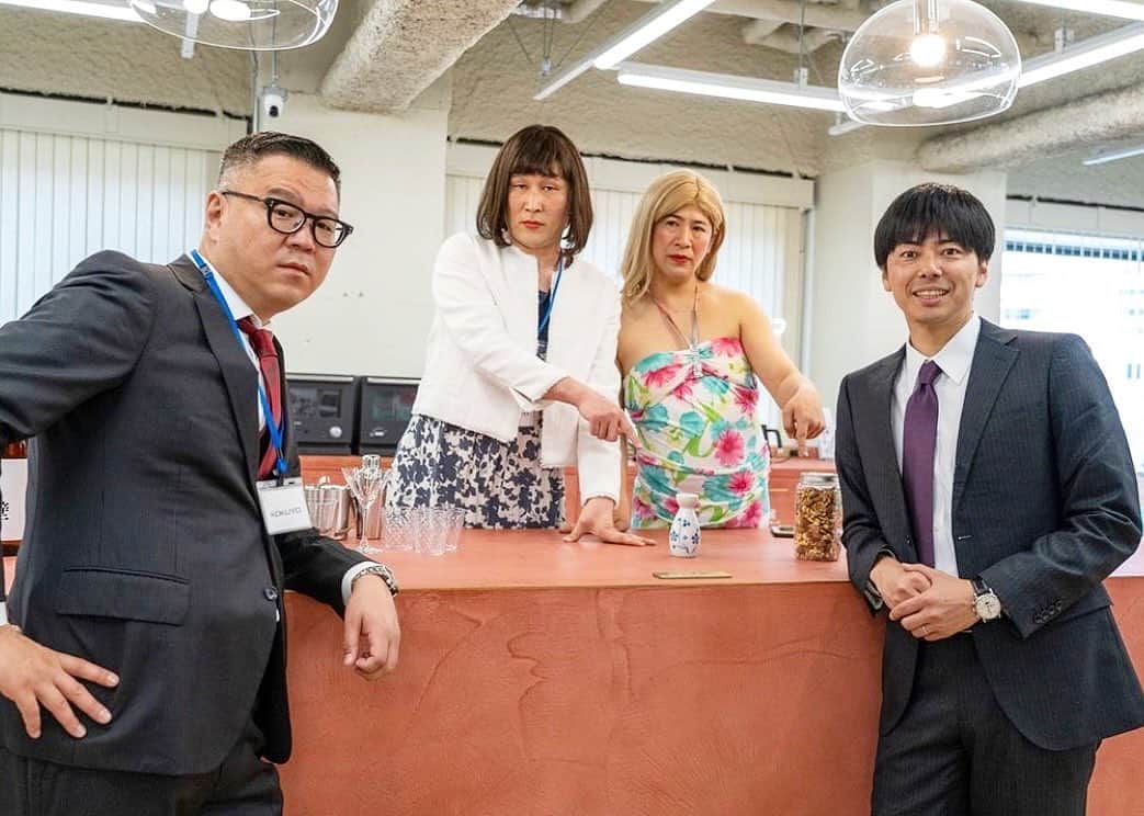 西村真二のインスタグラム：「* シソンヌさんとコラボできてハッピーでした✨ #有吉の壁」