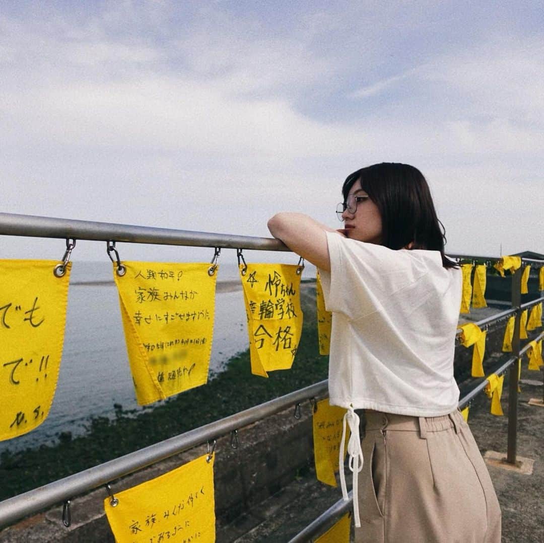 太田夢莉さんのインスタグラム写真 - (太田夢莉Instagram)「#長崎県 #大三東駅 #黄色いハンカチ」6月14日 20時46分 - yustagram12