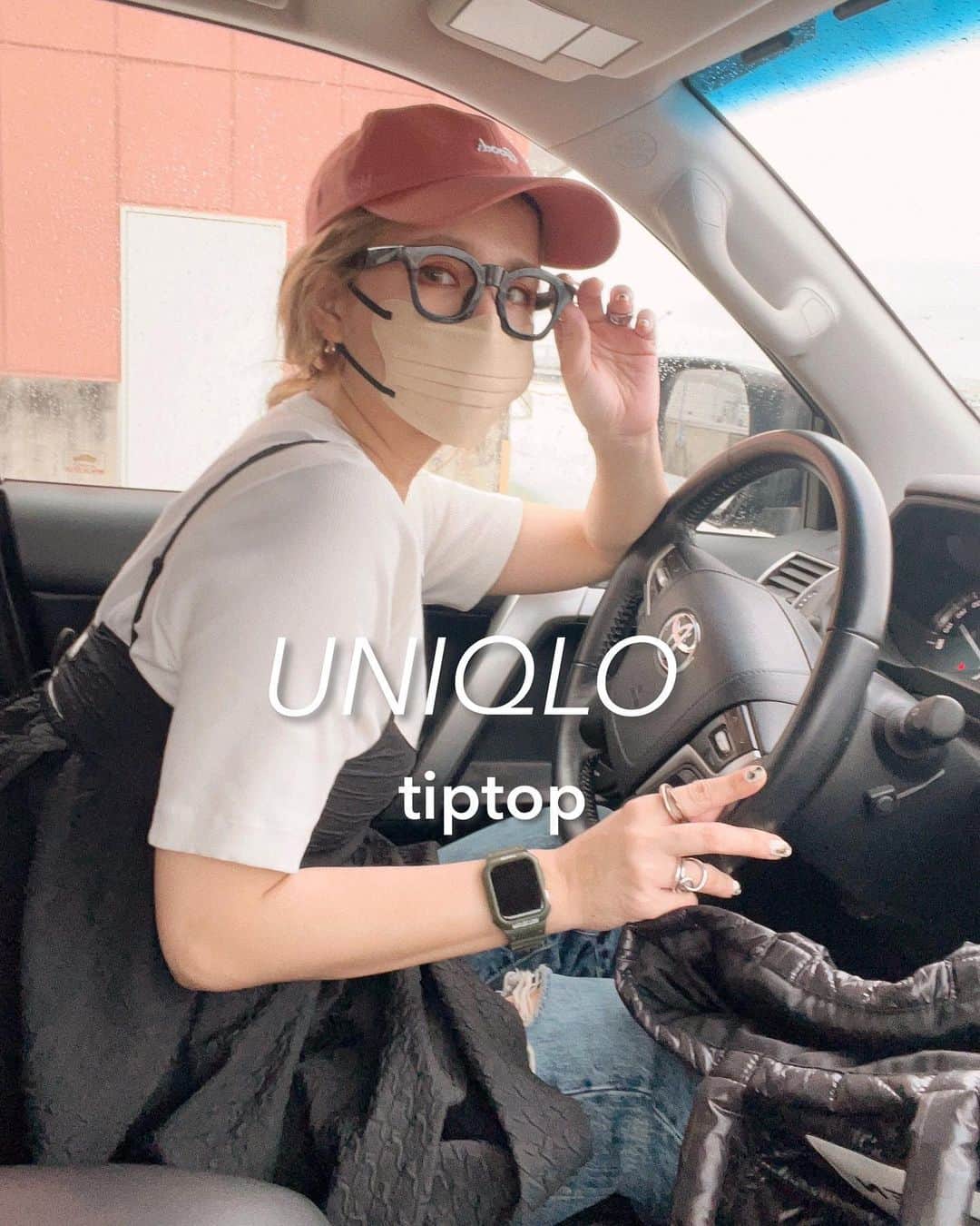 natsupoo0315のインスタグラム：「流行りのキャミワンピ♡ シンプルにUNIQLO#リブクルーネックt に合わせたよ☺️ ロックに合わせるのも好き！ 公式サイトではセールでめちゃお得になってたので ストーリー載せときますね♡  @tiptop_pocket_official   #tiptop_poket #tipコーデ  ピンクキャップもお気に入り🩷 また載せます😙  #キャミワンピース#レイヤード#キャップ#デニム#UNIQLO#ユニクロ #大人カジュアル#カジュアル#高身長#高身長コーデ#メンズライク#骨格ナチュラル#カジュアルコーデ#newbalance1906」