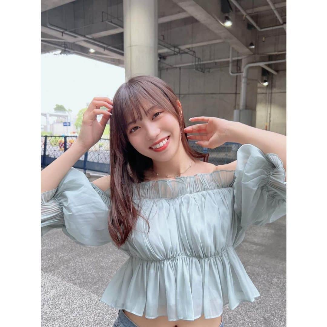 栗山梨奈さんのインスタグラム写真 - (栗山梨奈Instagram)「ふわっふわでかわいい໒꒱☁️」6月14日 20時52分 - krn_hkt48