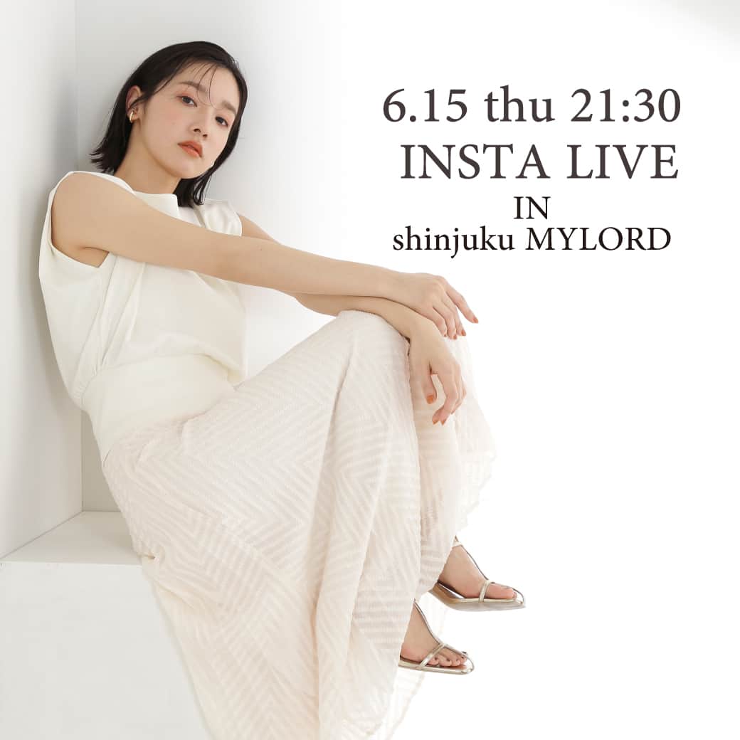 NATURAL BEAUTY BASICのインスタグラム：「6.15 THU 21:30 INSTA LIVE in shinjuku MYLORD  明日6/15(木)21:30～ 新宿ミロード店よりインスタライブを配信いたします✨  新作アイテムを中心におすすめをご紹介♡  商品について素材や着丈、着用感などご質問やコメント などもたくさんお待ちしております。 是非ご視聴くださいませ😊  ライブ紹介商品はライブ配信後NBB公式アプリ「shopping」または アプリhomeの「INSTA LIVE schedule」からご覧いただけます。  #インスタライブ #インスタライブ配信 #ライブ配信 #お出かけコーデ #デートコーデ #オフィスコーデ #オフィスカジュアル #通勤コーデ #大人可愛い #カラーコーデ #着回しコーデ #きれいめカジュアル #ベーシックコーデ #ベーシック #ナチュラルコーデ #トレンドスタイル #シンプルコーデ #ナチュラルビューティーベーシック #naturalbeautybasic」