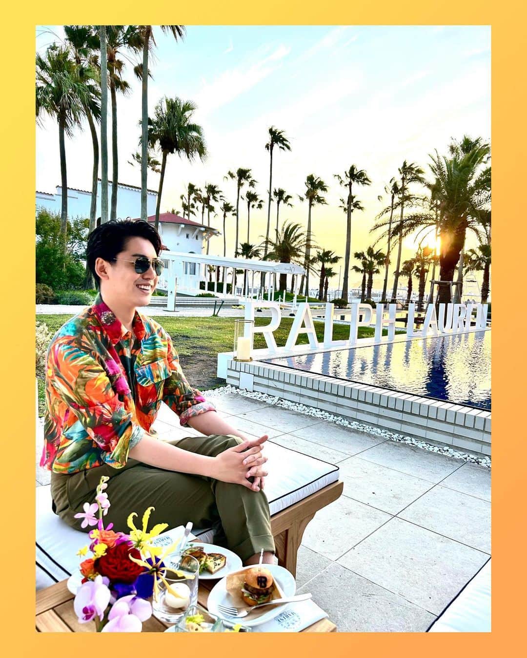 大野拓朗のインスタグラム：「カリフォルニア最高！！！！ #RLCaliforniaDreaming #RalphLauren @ralphlauren」