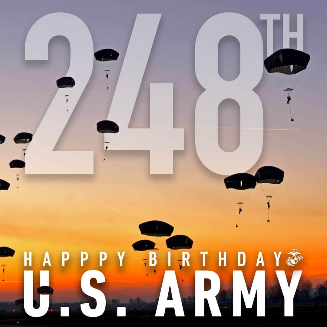 アメリカ海兵隊さんのインスタグラム写真 - (アメリカ海兵隊Instagram)「Happy Birthday, @USArmy!  Since 1775, the #Army has met with and destroyed our nation's enemies in sustained land combat.   #Marines are proud to stand side-by-side with the United States Army in defense of our nation.   #ArmyBday #USMC」6月14日 22時00分 - marines