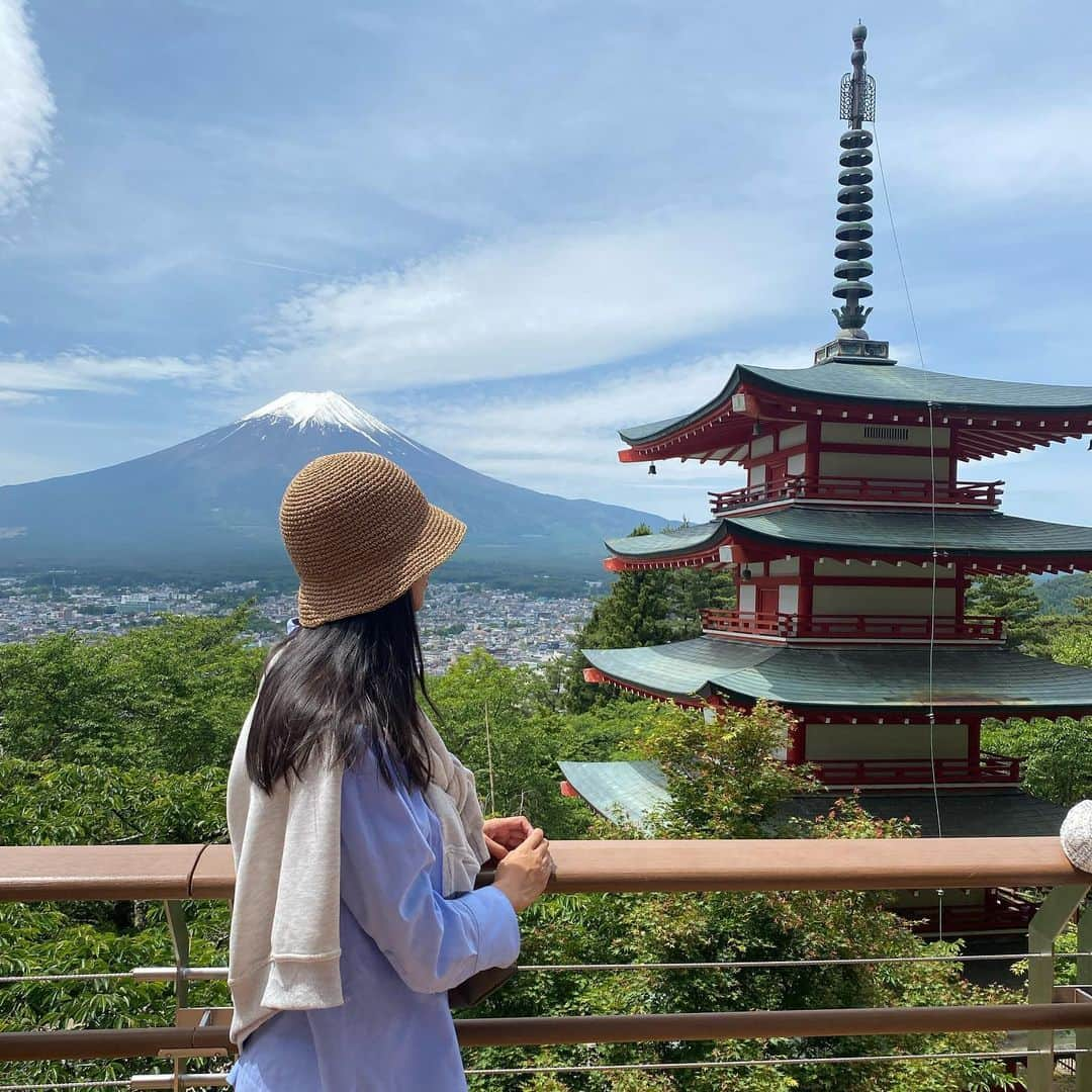 宮本あかりのインスタグラム：「#mountfuji🗻」