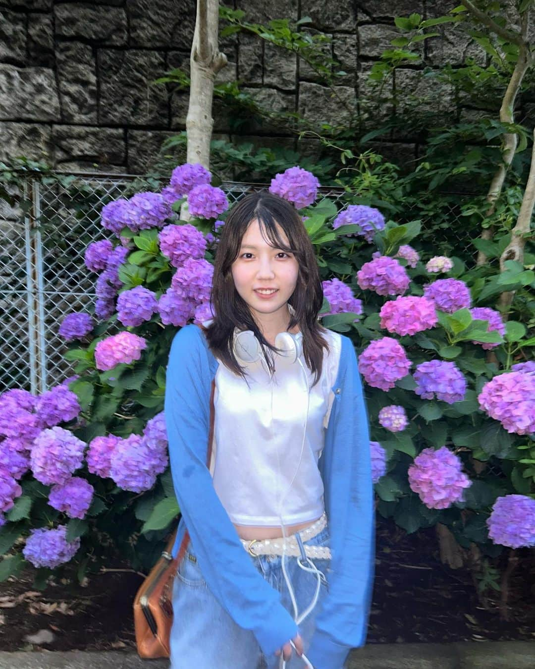 りかこのインスタグラム：「当日券なくて長谷寺の紫陽花見れなかったけど、明月院もそこら辺もぜ～んぶ綺麗に咲いてたのでヨシ👉」