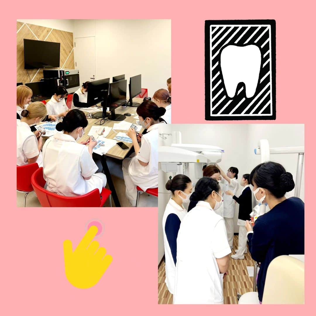 新東京歯科衛生士学校さんのインスタグラム写真 - (新東京歯科衛生士学校Instagram)「『歯科診療補助』の実習風景。 講師の先生の「臨床で即戦力として活躍してほしい」という想いがつまった授業。 学内の施設をフルに活用したアクティブな授業が人気です！ レントゲン撮影や血圧計の操作を体験しています。 やはり実習は学生がイキイキしています☺️  #歯科衛生士　#歯科衛生士の卵　#専門学校　#実習　#笑顔」6月14日 22時51分 - dh_shintokyo