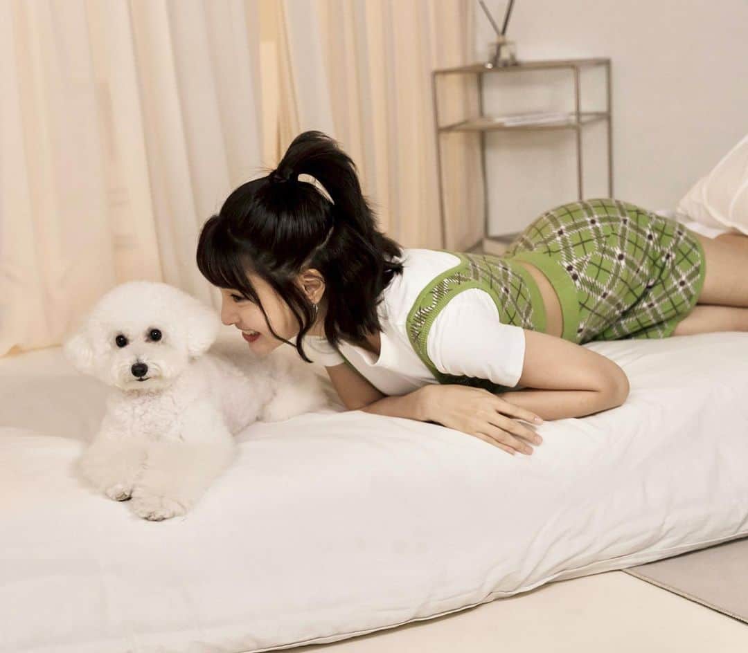 のインスタグラム：「🐶？」